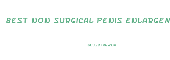 Best Non Surgical Penis Enlargement Merhod