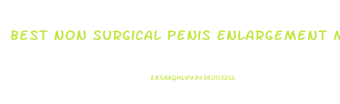 Best Non Surgical Penis Enlargement Merhod