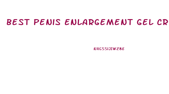 Best Penis Enlargement Gel Cream