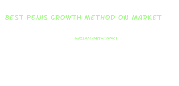 Best Penis Growth Method On Market