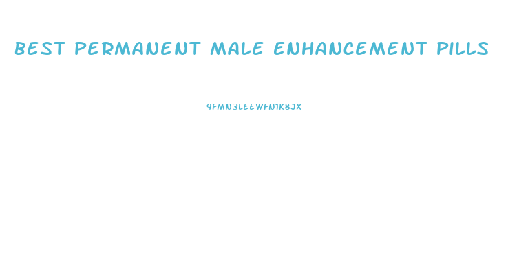 Best Permanent Male Enhancement Pills