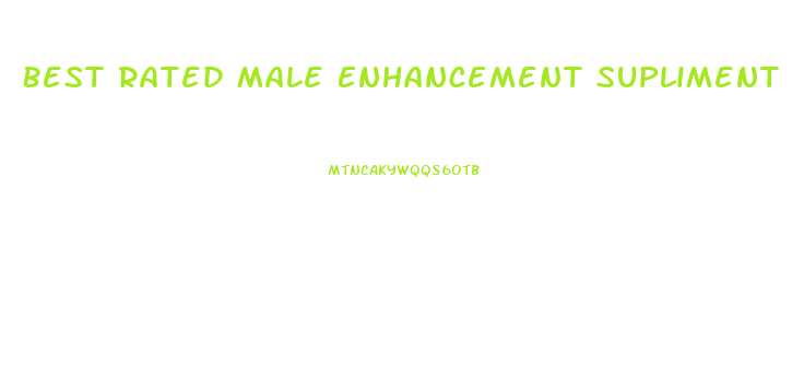 Best Rated Male Enhancement Supliment