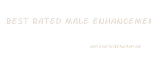 Best Rated Male Enhancements