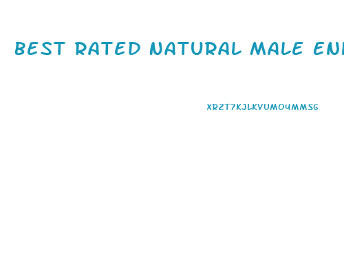 Best Rated Natural Male Enhancement Pills