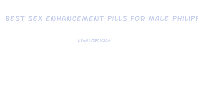 Best Sex Enhancement Pills For Male Philippines