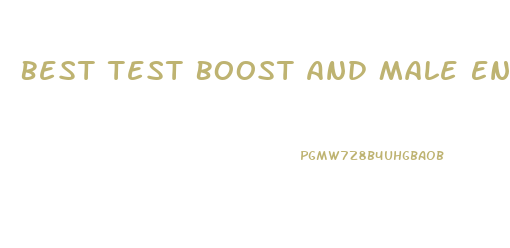 Best Test Boost And Male Enhancement Period