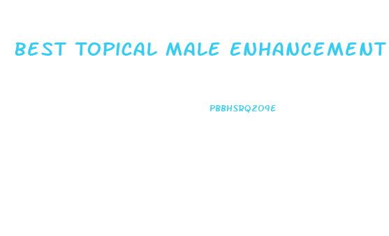 Best Topical Male Enhancement Cream