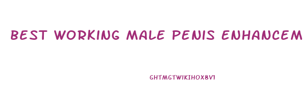 Best Working Male Penis Enhancement