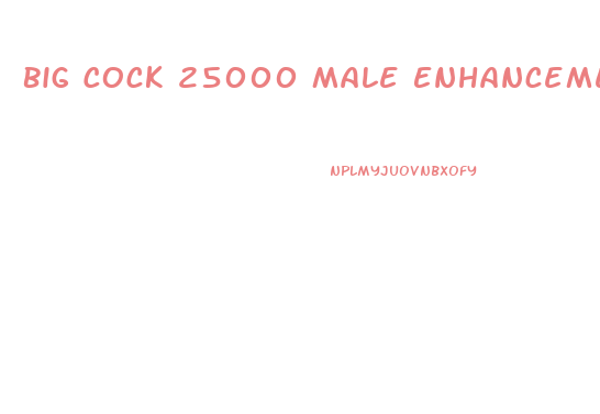 Big Cock 25000 Male Enhancement Pills