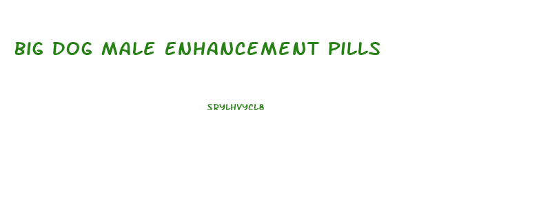 Big Dog Male Enhancement Pills