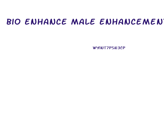 Bio Enhance Male Enhancement Support