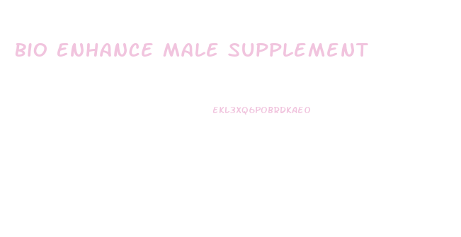 Bio Enhance Male Supplement