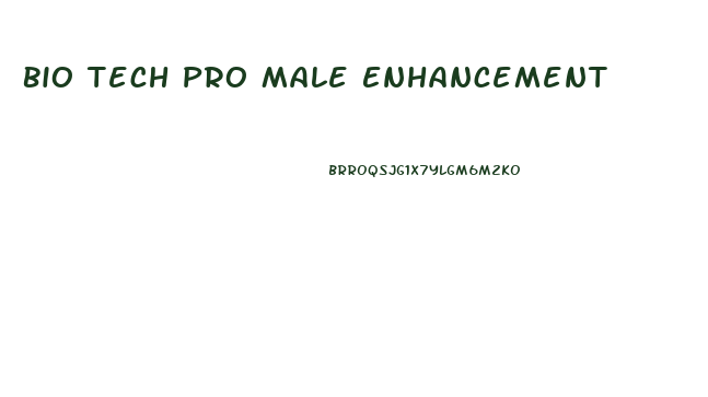 Bio Tech Pro Male Enhancement