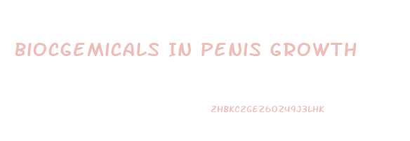 Biocgemicals In Penis Growth