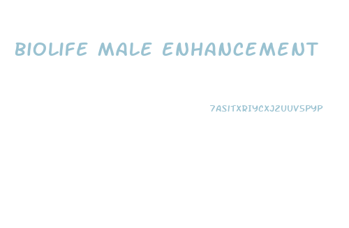 Biolife Male Enhancement