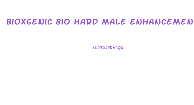 Bioxgenic Bio Hard Male Enhancement 60 Capsules