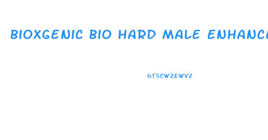 Bioxgenic Bio Hard Male Enhancement Capsules 30ct