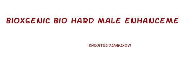Bioxgenic Bio Hard Male Enhancement Capsules 30ct Review