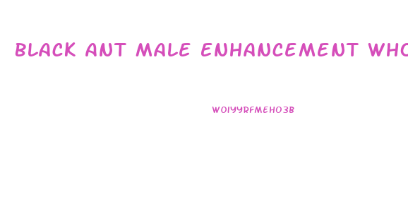 Black Ant Male Enhancement Wholesale