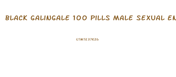 Black Galingale 100 Pills Male Sexual Enhancer