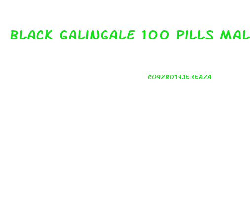 Black Galingale 100 Pills Male Sexual Enhancer