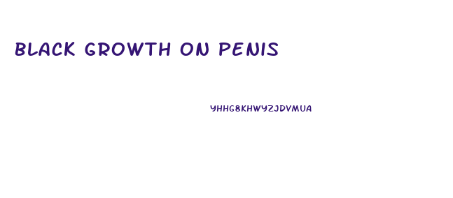 Black Growth On Penis