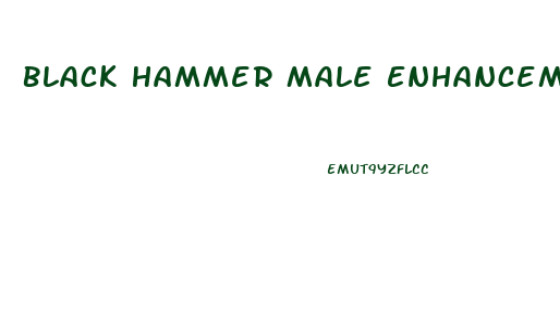 Black Hammer Male Enhancement