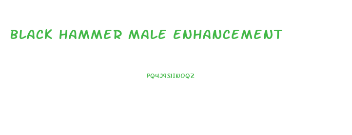 Black Hammer Male Enhancement