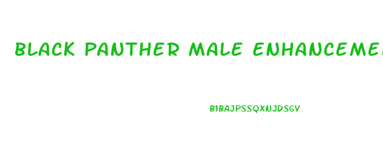 Black Panther Male Enhancement 5000
