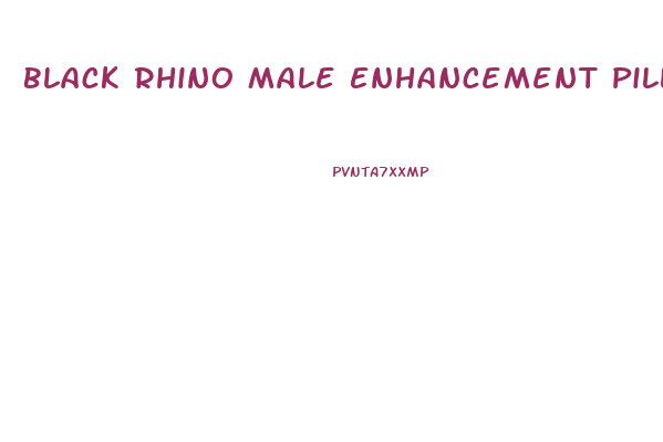 Black Rhino Male Enhancement Pill Reviews