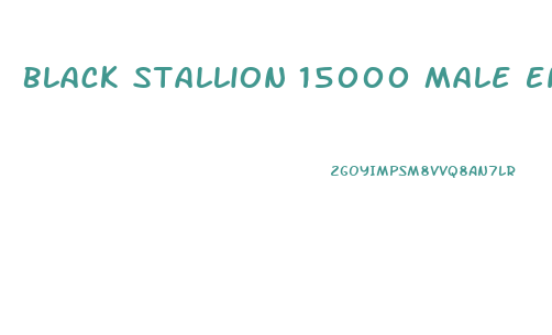 Black Stallion 15000 Male Enhancement