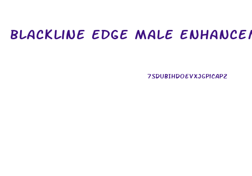 Blackline Edge Male Enhancement