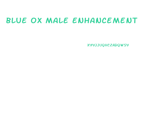 Blue Ox Male Enhancement