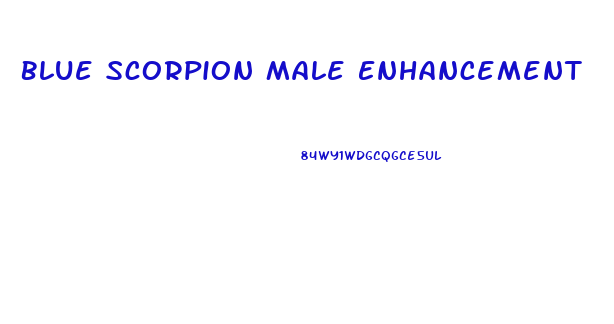 Blue Scorpion Male Enhancement