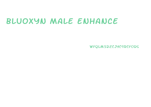 Bluoxyn Male Enhance