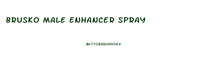 Brusko Male Enhancer Spray