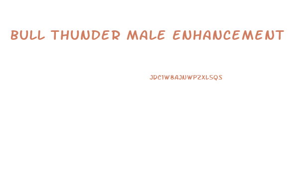 Bull Thunder Male Enhancement