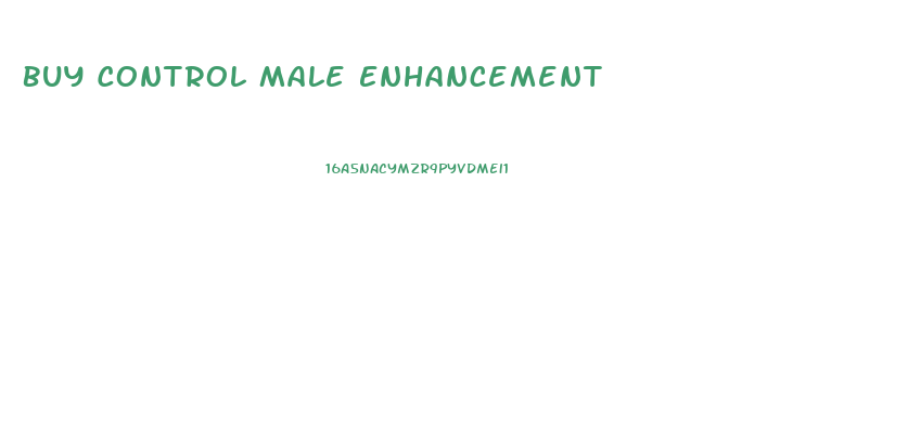 Buy Control Male Enhancement