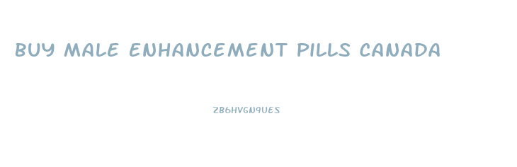 Buy Male Enhancement Pills Canada