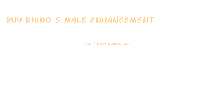 Buy Rhino 5 Male Enhancement