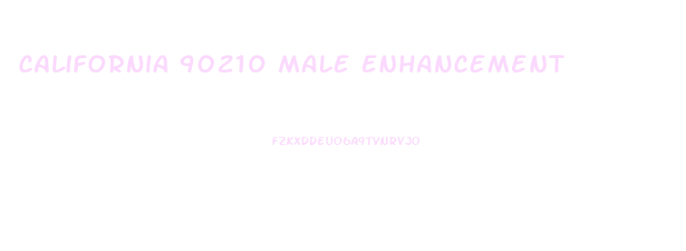 California 90210 Male Enhancement