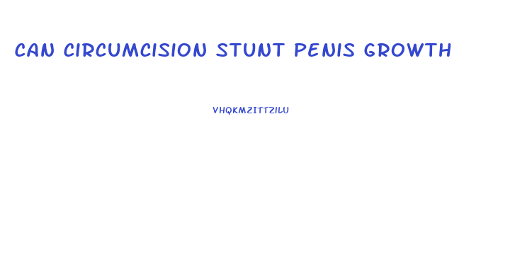 Can Circumcision Stunt Penis Growth