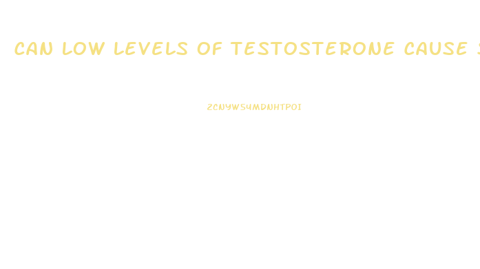 Can Low Levels Of Testosterone Cause Slow Penis Growth