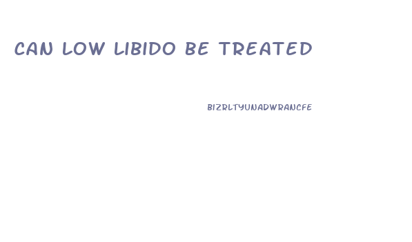 Can Low Libido Be Treated