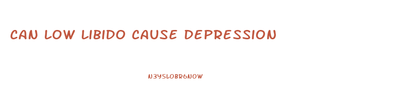 Can Low Libido Cause Depression