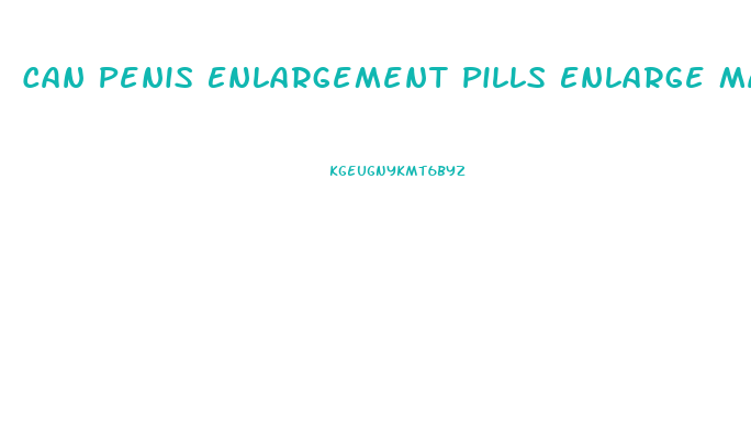 Can Penis Enlargement Pills Enlarge Male Breasts