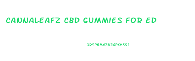 Cannaleafz Cbd Gummies For Ed