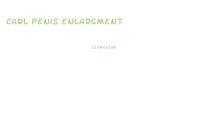 Carl Penis Enlargment