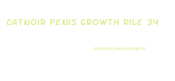 Catnoir Penis Growth Rile 34