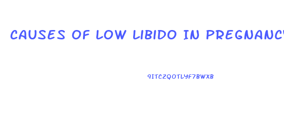 Causes Of Low Libido In Pregnancy